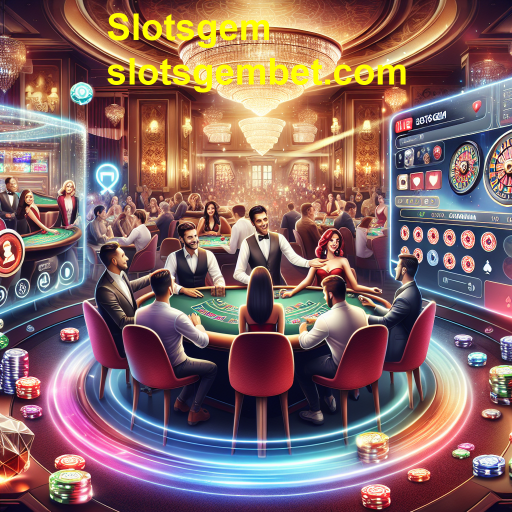 Explorando o Mundo dos Cassinos Ao Vivo no Slotsgem